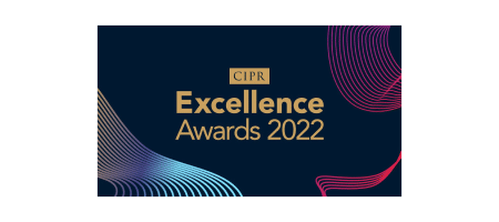 Logo for the CIPR Excellence Awards 2022.