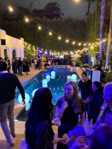 iConnections Milken party.